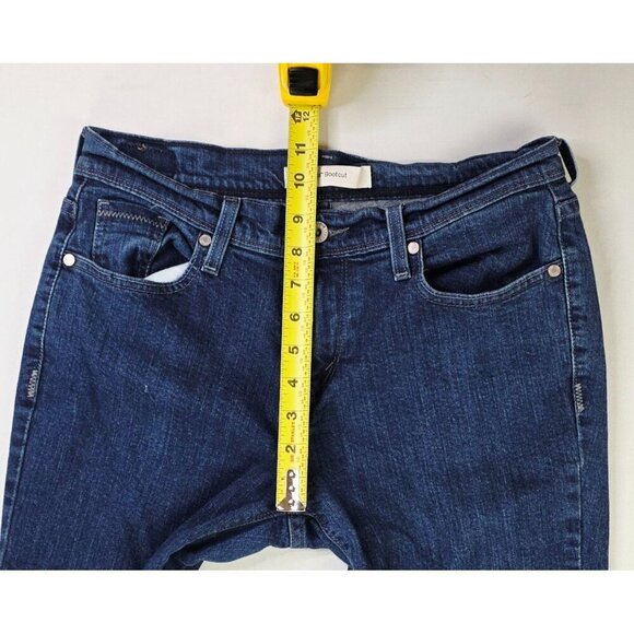 Levis Size 28X32 Womens Size 6M 515 Bootcut Blue Denim 5 Pocket Logo Tag Jeans - Picture 4 of 14